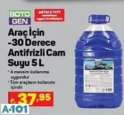 BOTOGEN -30 DERECE ANTİFRİZLİ CAM SUYU BOTOGEN -30 DERECE ANTİFRİZLİ CAM SUYU